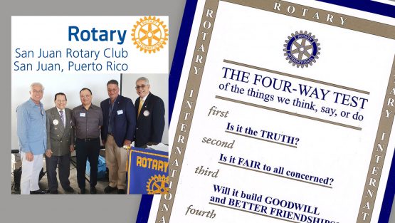 Mr. Castellanos, Esq. joined the prominent Rotary Club chapter in San Juan, Puerto Rico.