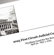 Mr. Castellanos participated for the tenth time in the First Circuit Judicial Conference.